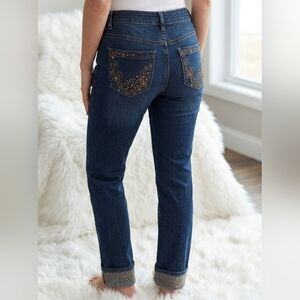 COS JEANS Embellished/ Embroidered Jeans